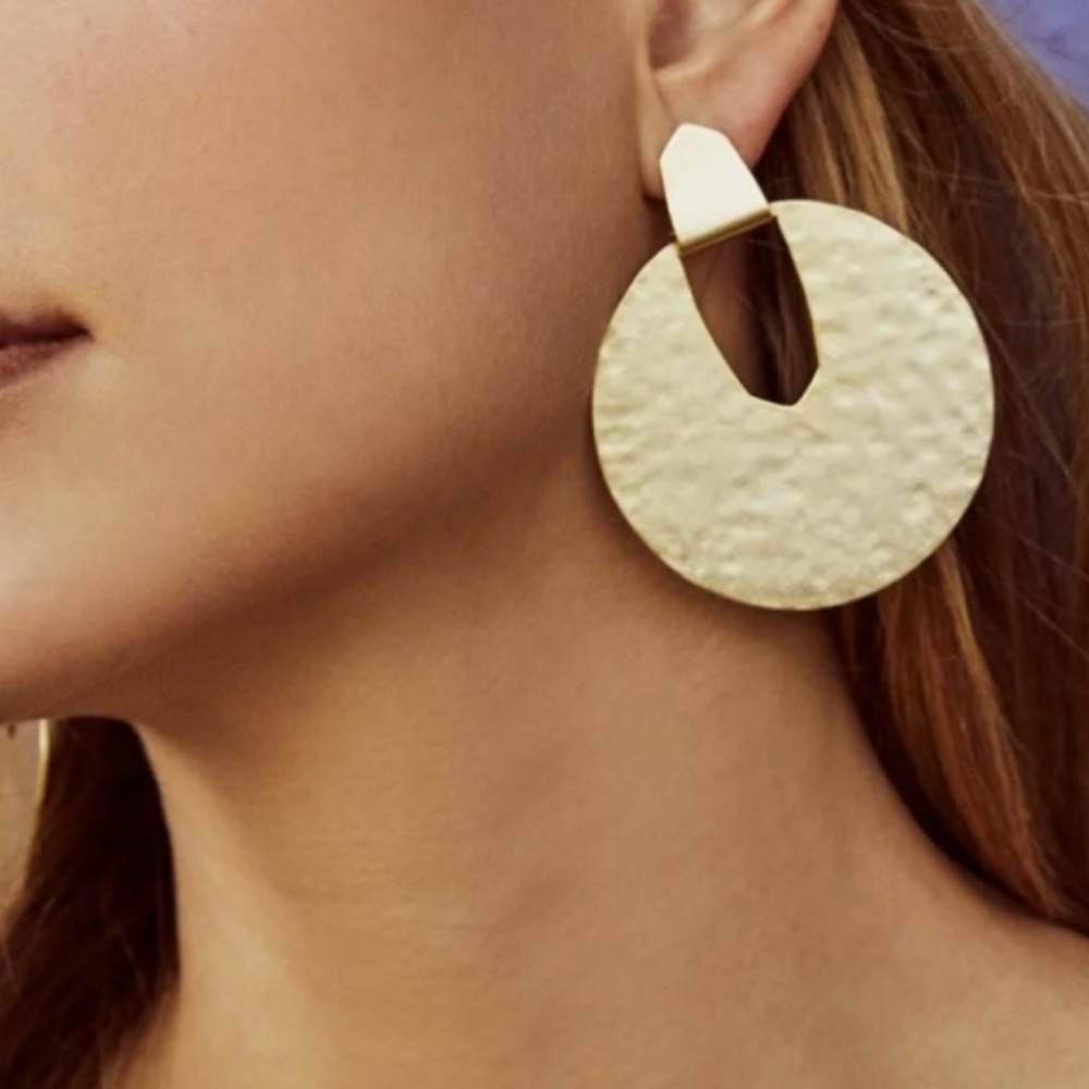 Kendra Scott Gold Diana Earrings